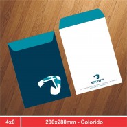 Envelope Saco - 200x280mm - 4x0 - 2500 Unidades