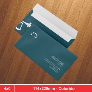 Envelope Oficio - 114x229mm - 4x0 - 500 Unidades