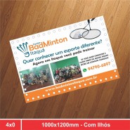 Banner com Ilhós - 1000x1500mm - 4x0 - 1 Unidade