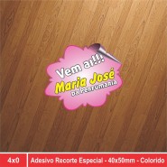 Adesivo Corte Especial - 40x50mm - 4x0 - 100 Unidades